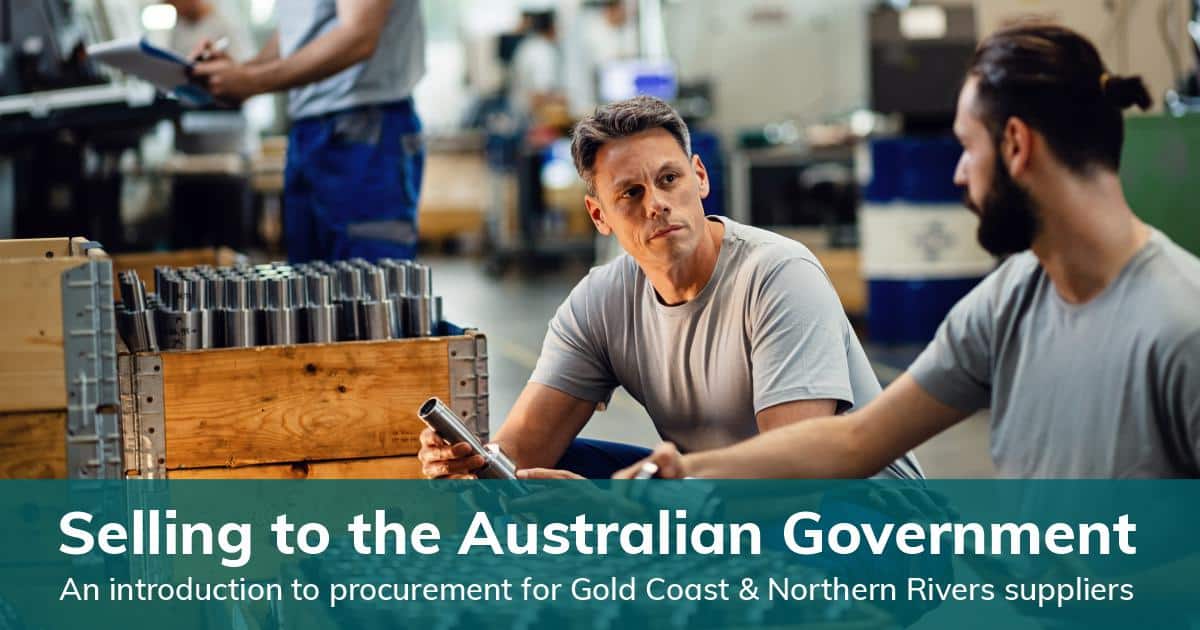 Selling to the Australian Government Free seminar 1 November